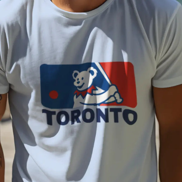Grateful Dead - Toronto Blue Jays MLB Logo T-Shirt - StealieShop
